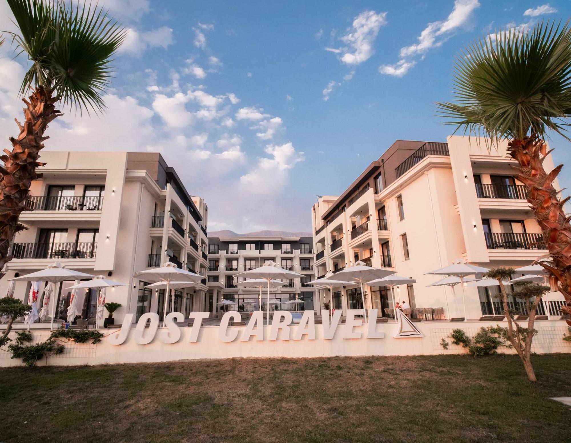 Jost Caravel Otel Radhimë Dış mekan fotoğraf